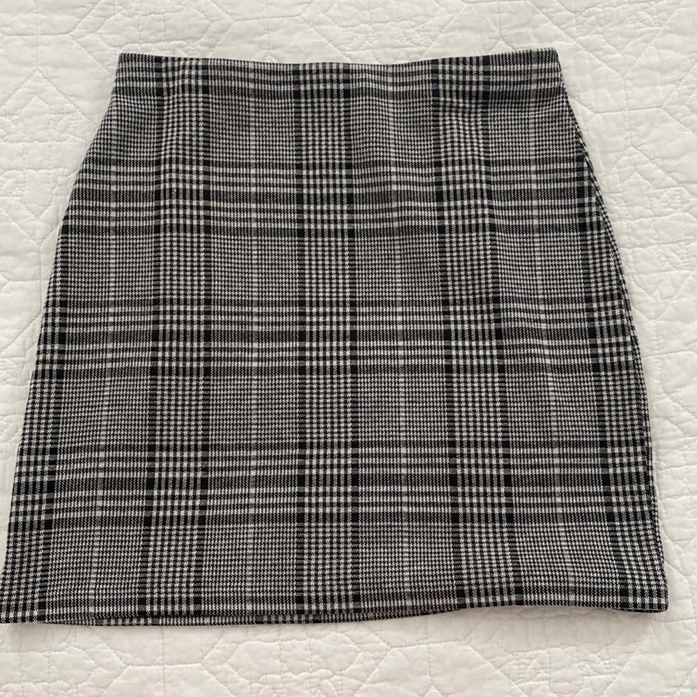 Plaid Skirt H&M